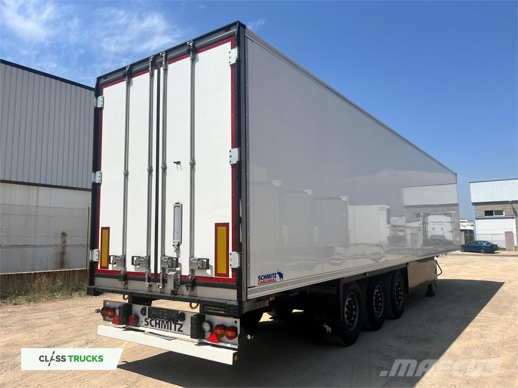 Schmitz Cargobull Double Deck FP 60 Carrier Vector 1550 Lifting Axle Treileri ar ar temperatūras kontroli
