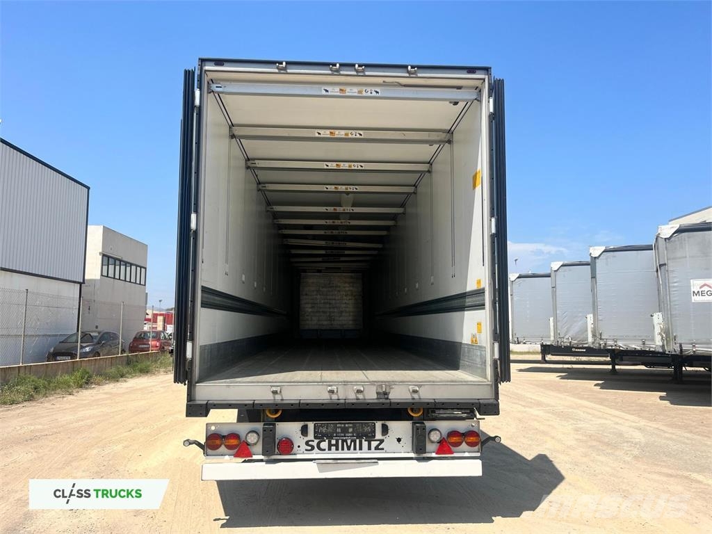 Schmitz Cargobull Double Deck FP 60 Carrier Vector 1550 Lifting Axle Treileri ar ar temperatūras kontroli