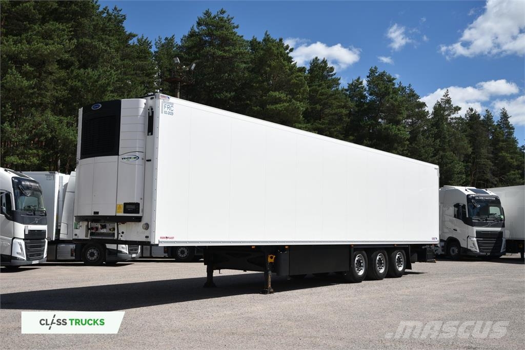 Schmitz Cargobull Double Deck FP 60 Carrier Vector 1550 Lifting Axle Priekabos šaldytuvai