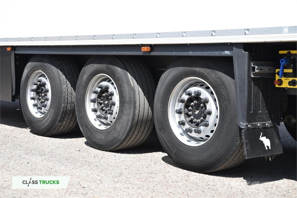 Schmitz Cargobull Double Deck FP 60 Carrier Vector 1550 Lifting Axle Priekabos šaldytuvai
