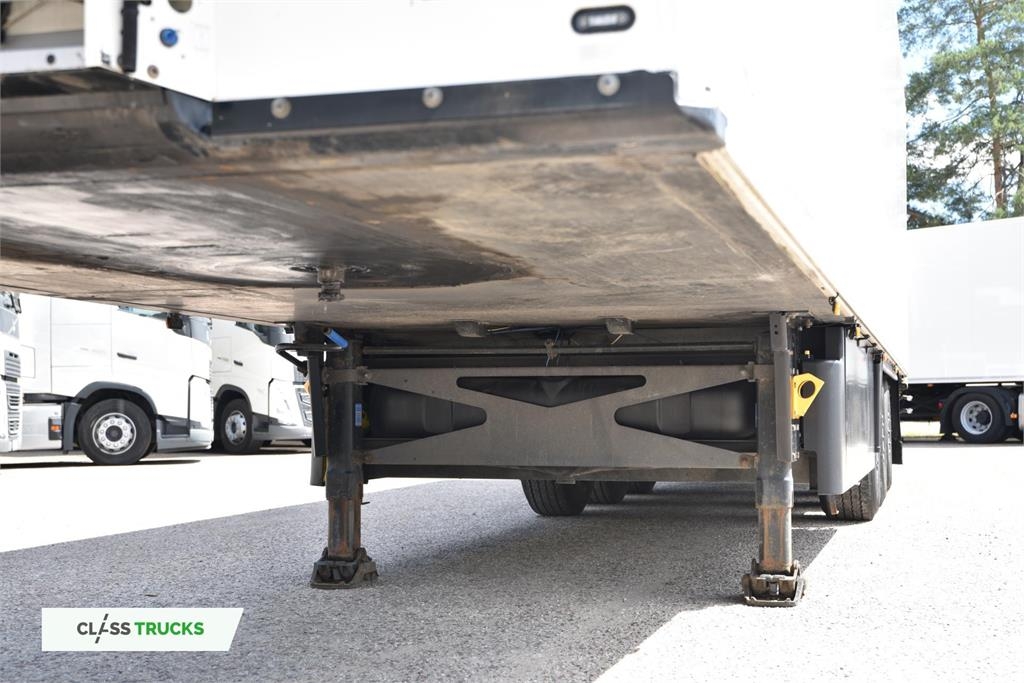 Schmitz Cargobull Double Deck FP 60 Carrier Vector 1550 Lifting Axle Priekabos šaldytuvai