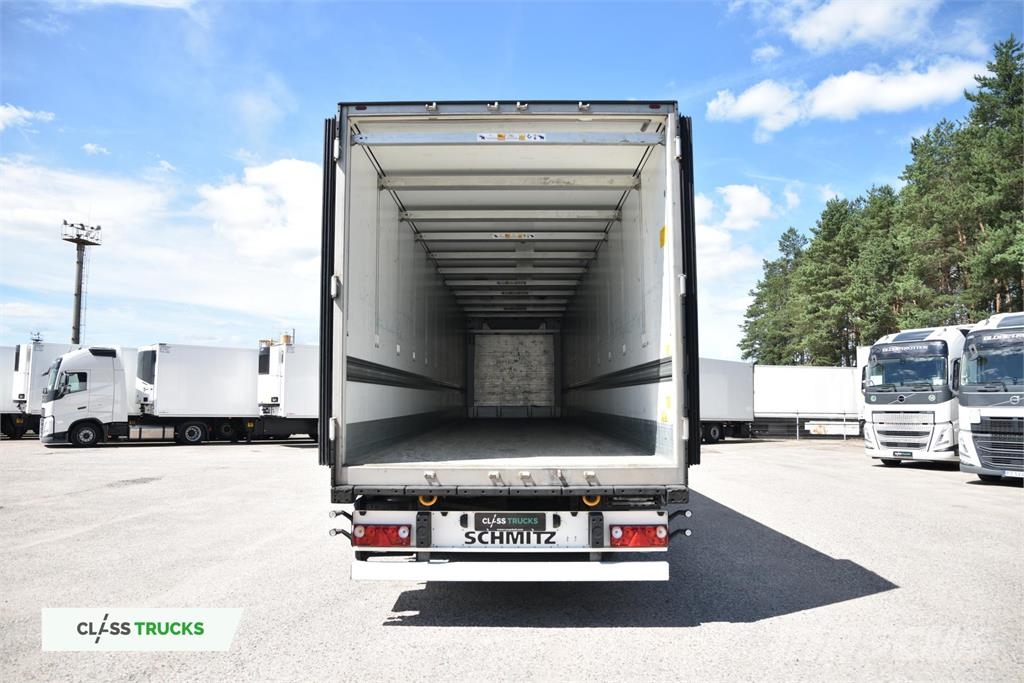 Schmitz Cargobull Double Deck FP 60 Carrier Vector 1550 Lifting Axle Priekabos šaldytuvai