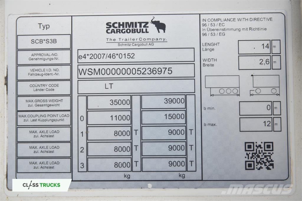 Schmitz Cargobull SKO FP 60 ThermoKing SLXi 300 Rimorchi a temperatura controllata