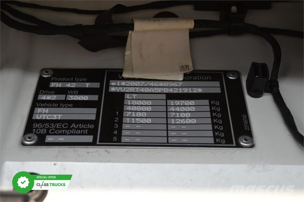 Volvo FH 500 Globetrotter XL Varios 트랙터 유닛
