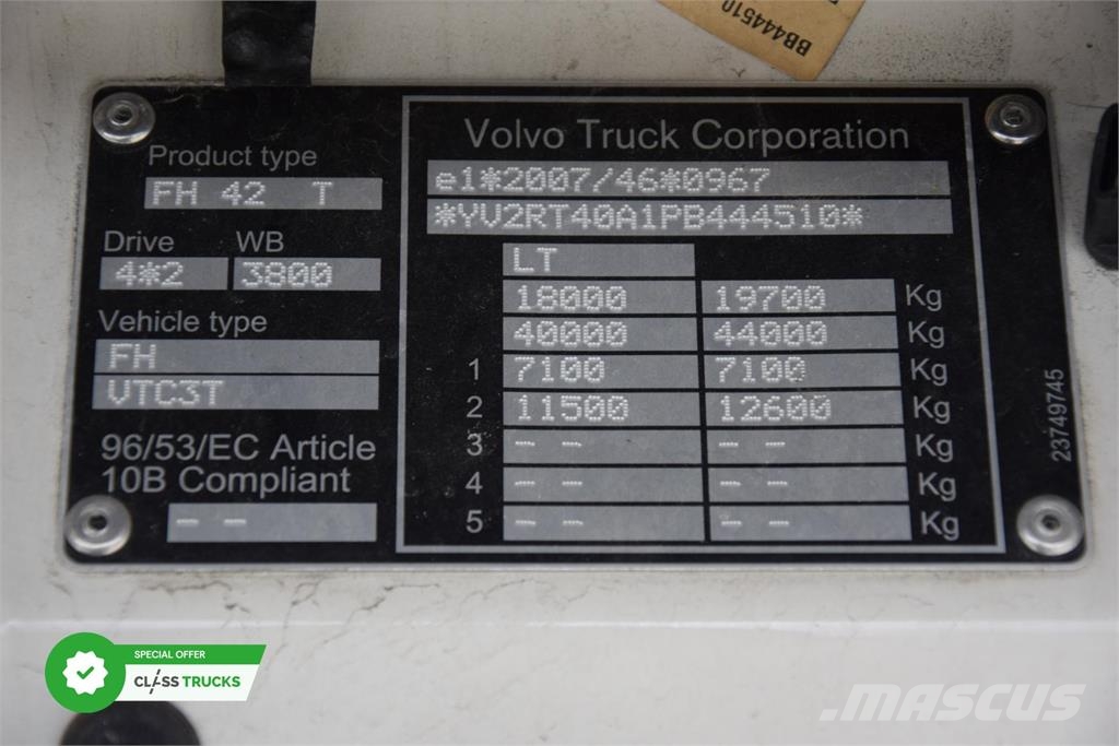 Volvo FH 500 Globetrotter XL Varios Dragbilar