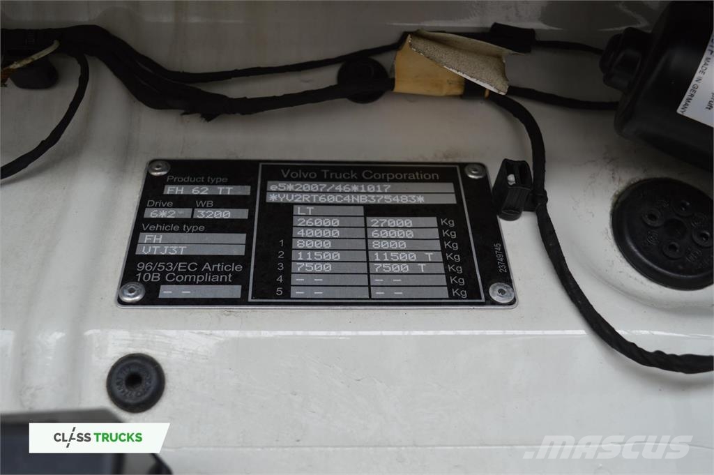 Volvo FH 540 Globetrotter XL Retarder Tahače