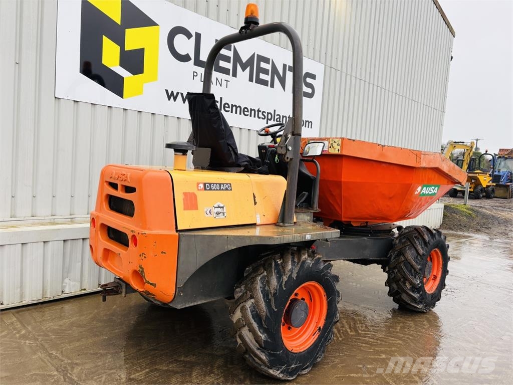 Ausa D600 APG عربات نقل قلابة للمواقع