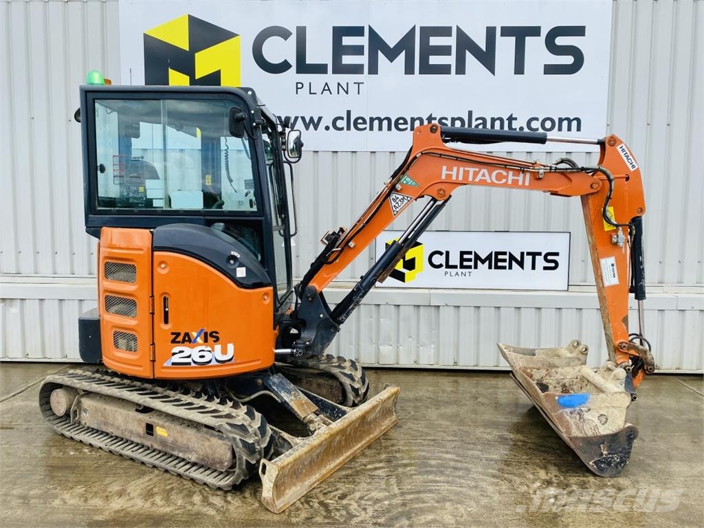 Hitachi ZX26U-6CR Minibagger < 7t