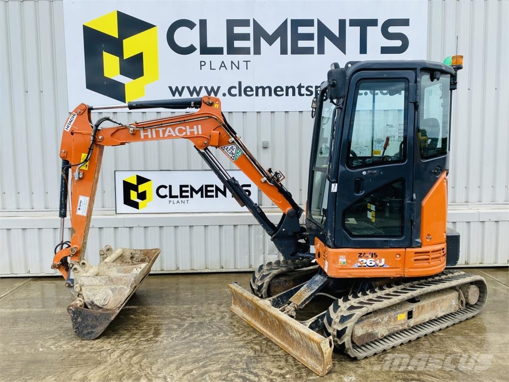 Hitachi ZX26U-6CR Minibagger < 7t