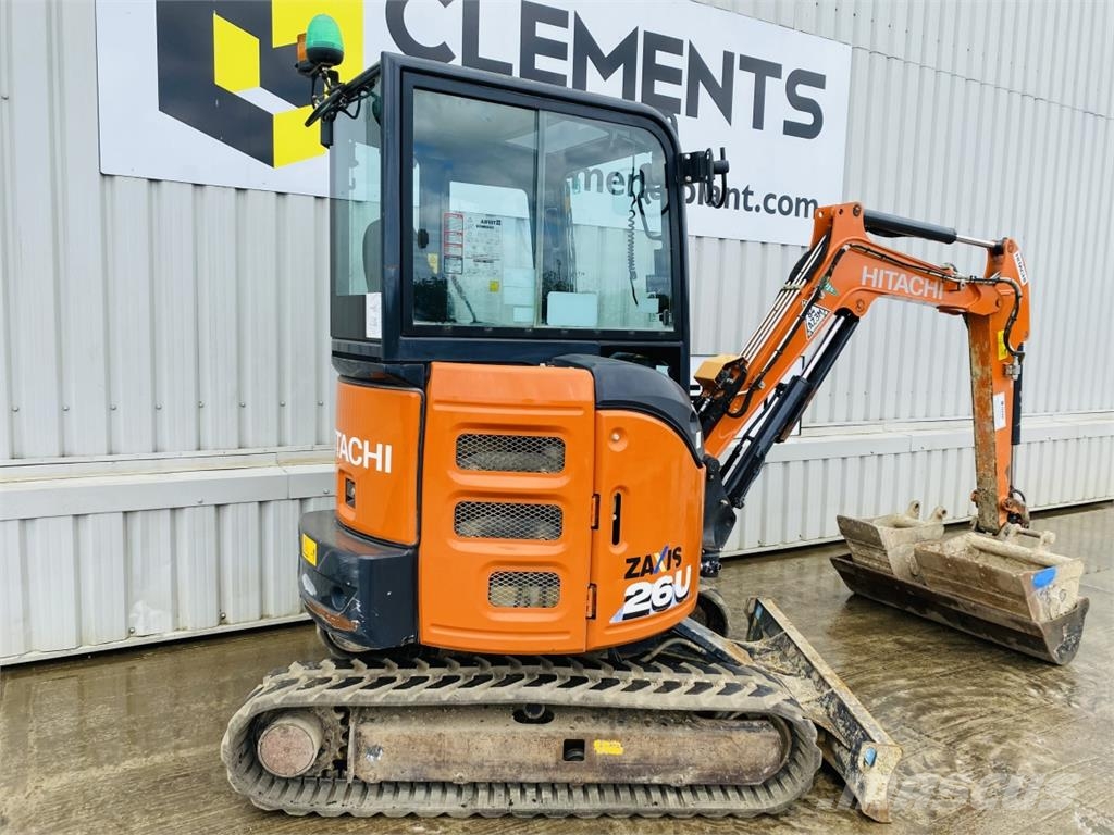 Hitachi ZX26U-6CR Minibagger < 7t