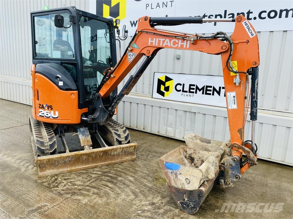 Hitachi ZX26U-6CR Minibagger < 7t