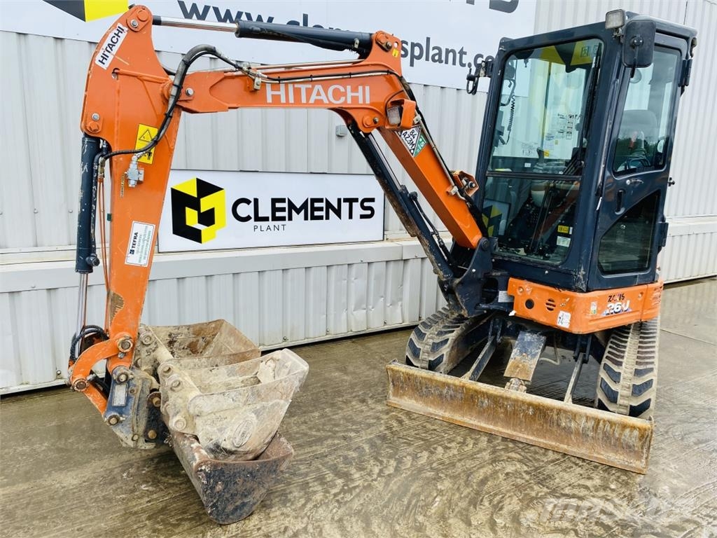 Hitachi ZX26U-6CR Minibagger < 7t