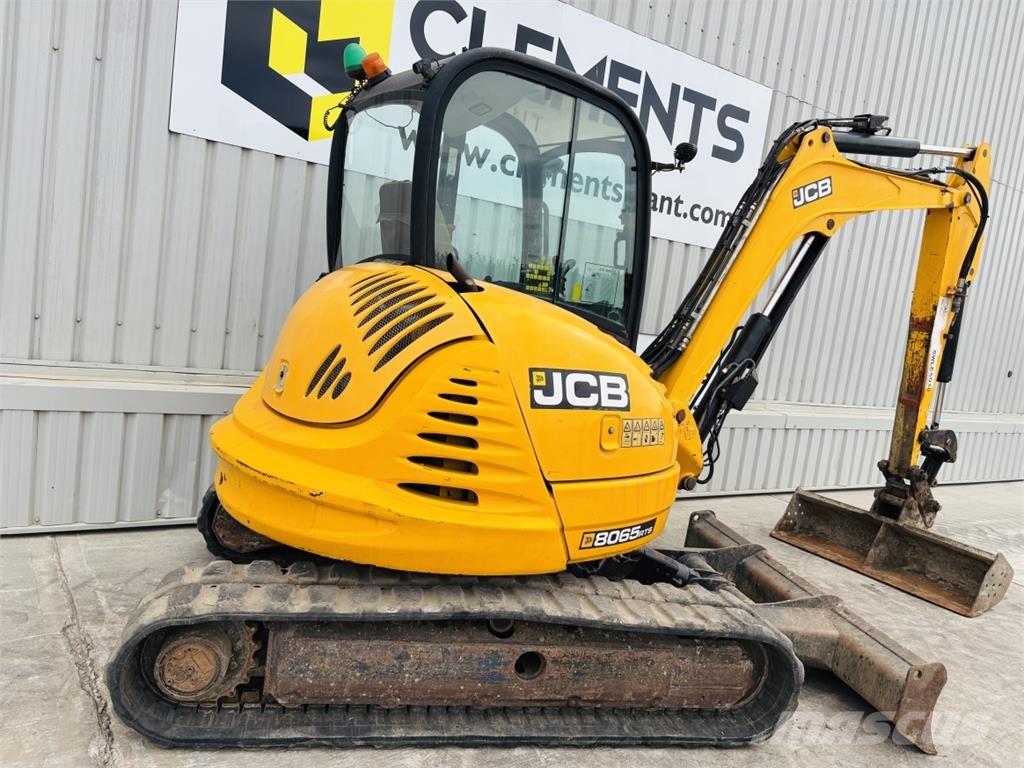JCB 8065RTS 中型油圧ショベル 7t-12t(ユンボ・パワーショベル・バックホー)