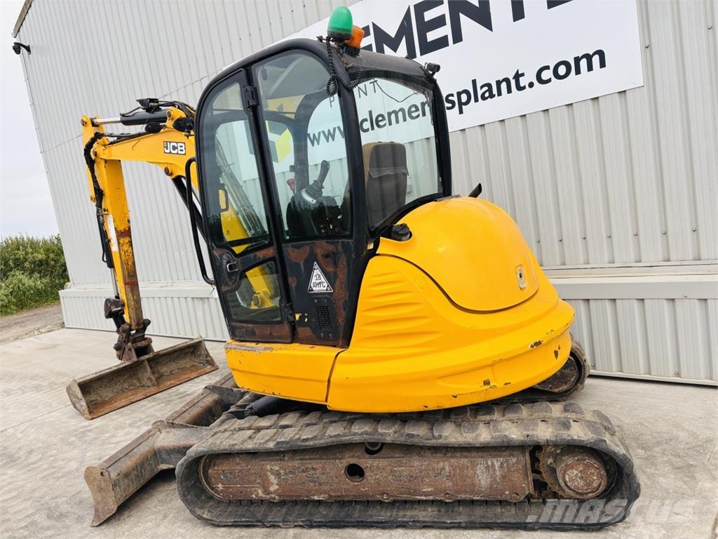 JCB 8065RTS 中型油圧ショベル 7t-12t(ユンボ・パワーショベル・バックホー)