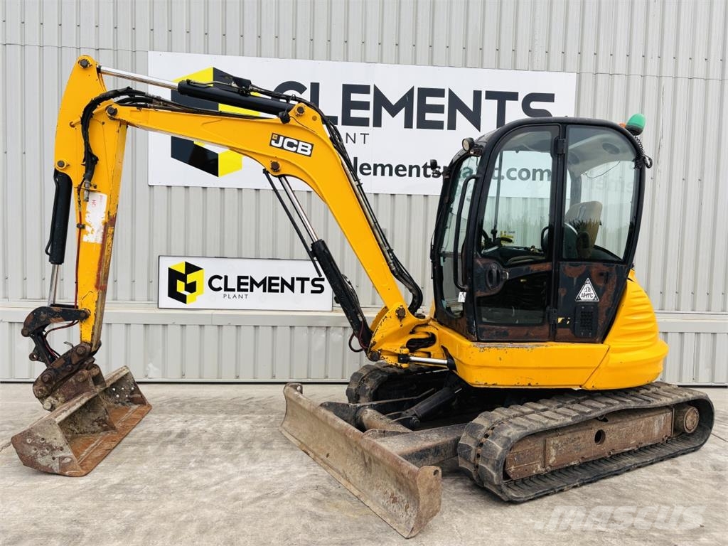 JCB 8065RTS 中型油圧ショベル 7t-12t(ユンボ・パワーショベル・バックホー)