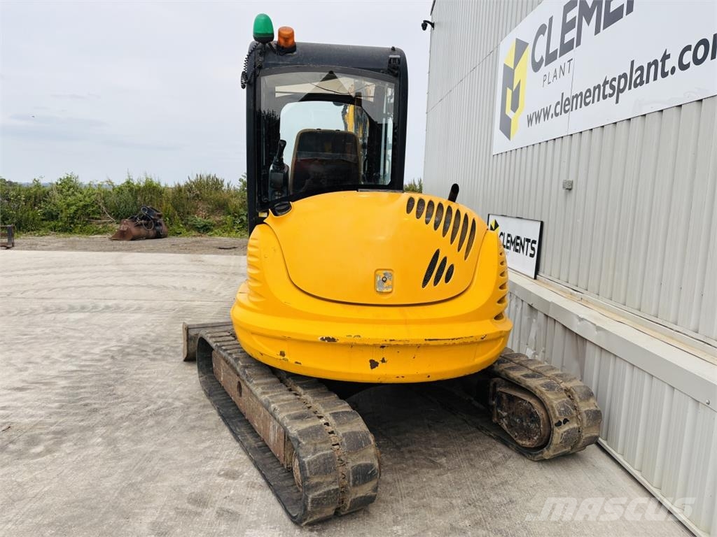 JCB 8065RTS 中型油圧ショベル 7t-12t(ユンボ・パワーショベル・バックホー)