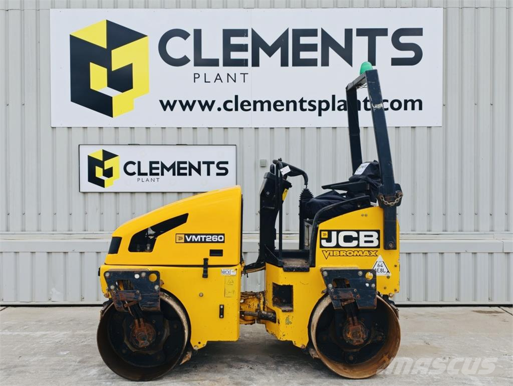 JCB VMT260 مداحل ثنائية الاسطوانة