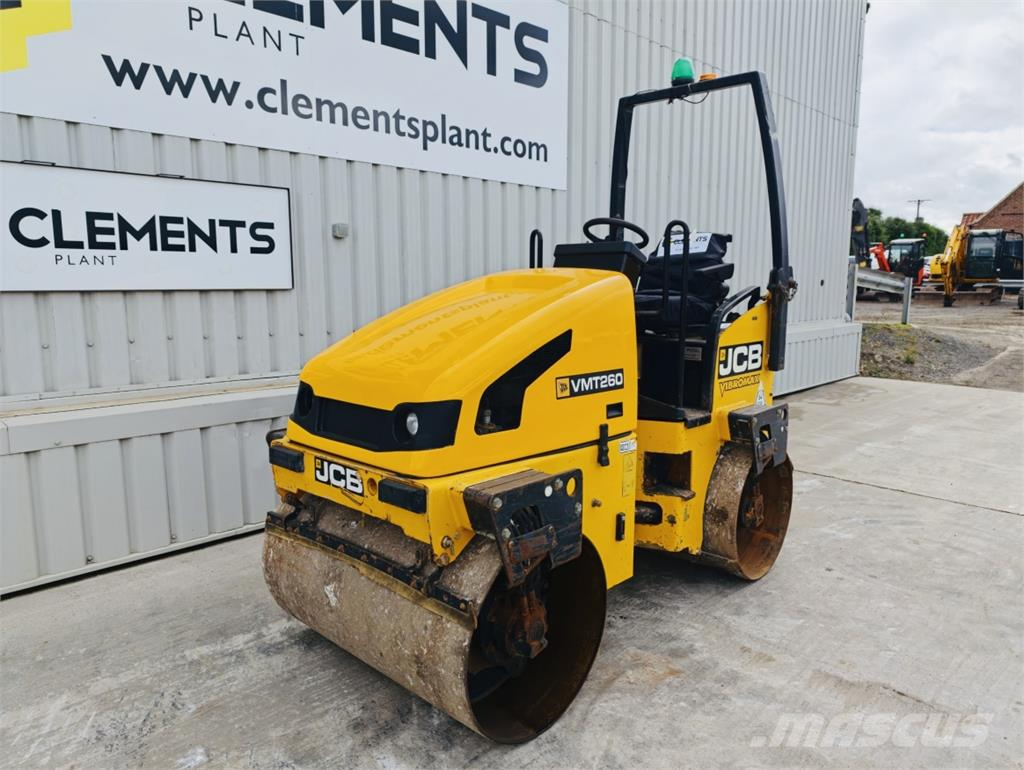 JCB VMT260 مداحل ثنائية الاسطوانة