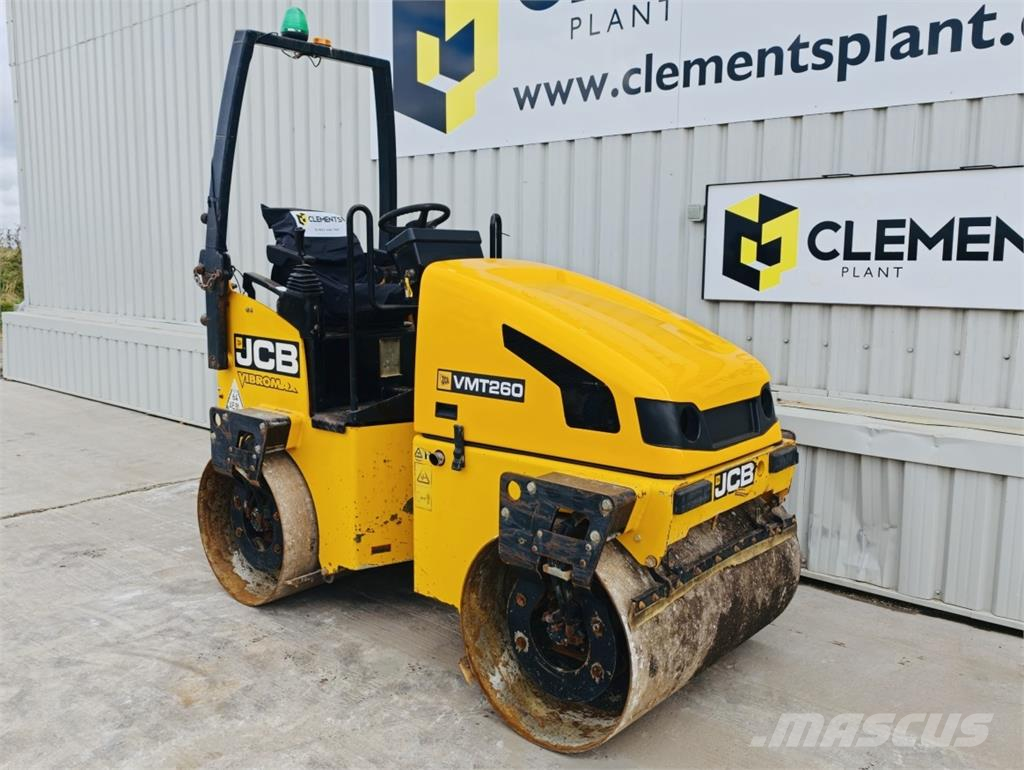 JCB VMT260 مداحل ثنائية الاسطوانة