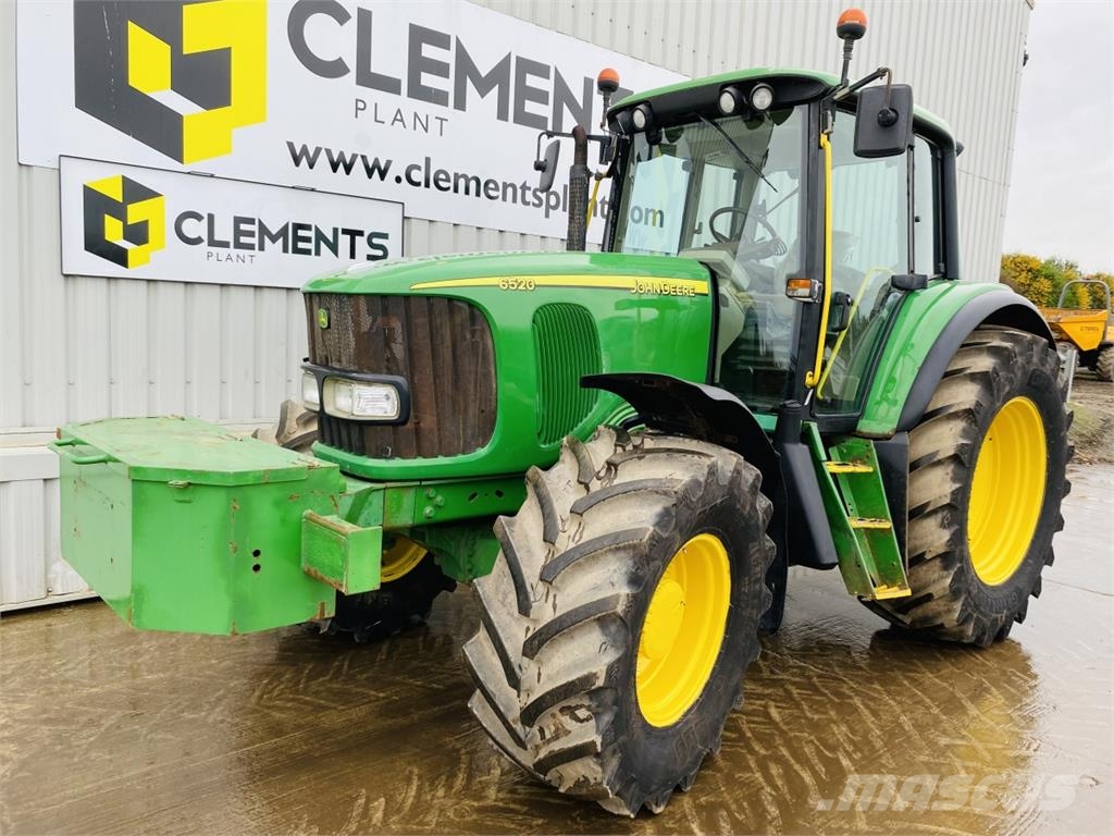 John Deere 6520 Tractors