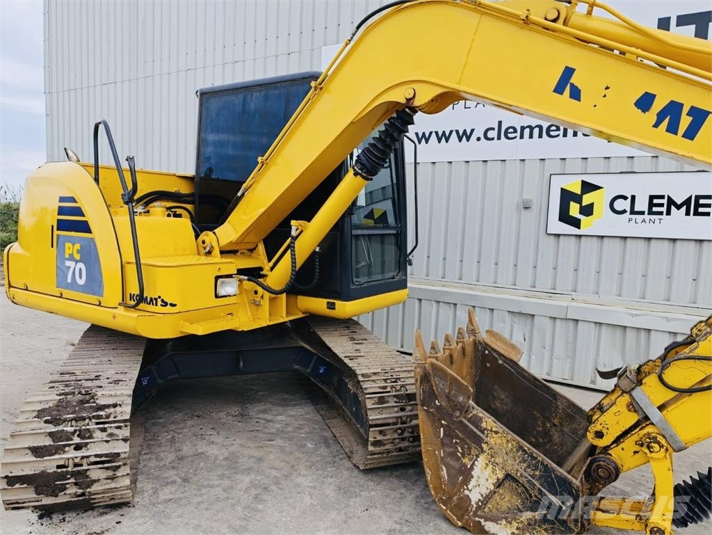 Komatsu PC70-8 Midi-gravemaskiner 7t - 12t