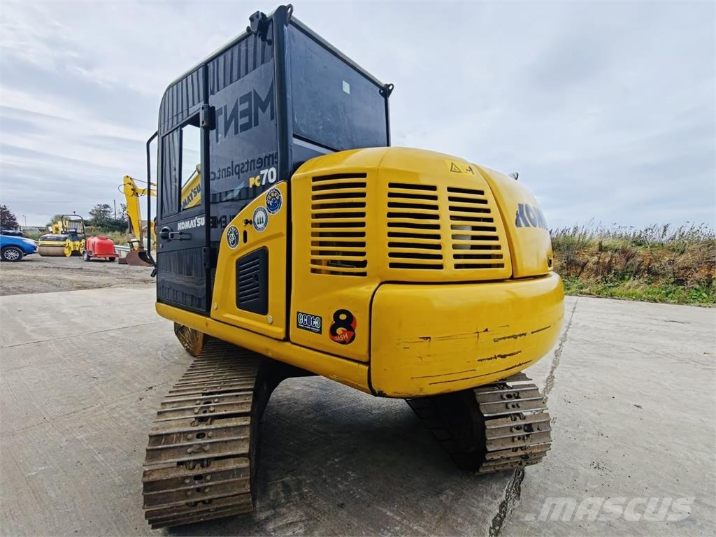 Komatsu PC70-8 Midi-gravemaskiner 7t - 12t