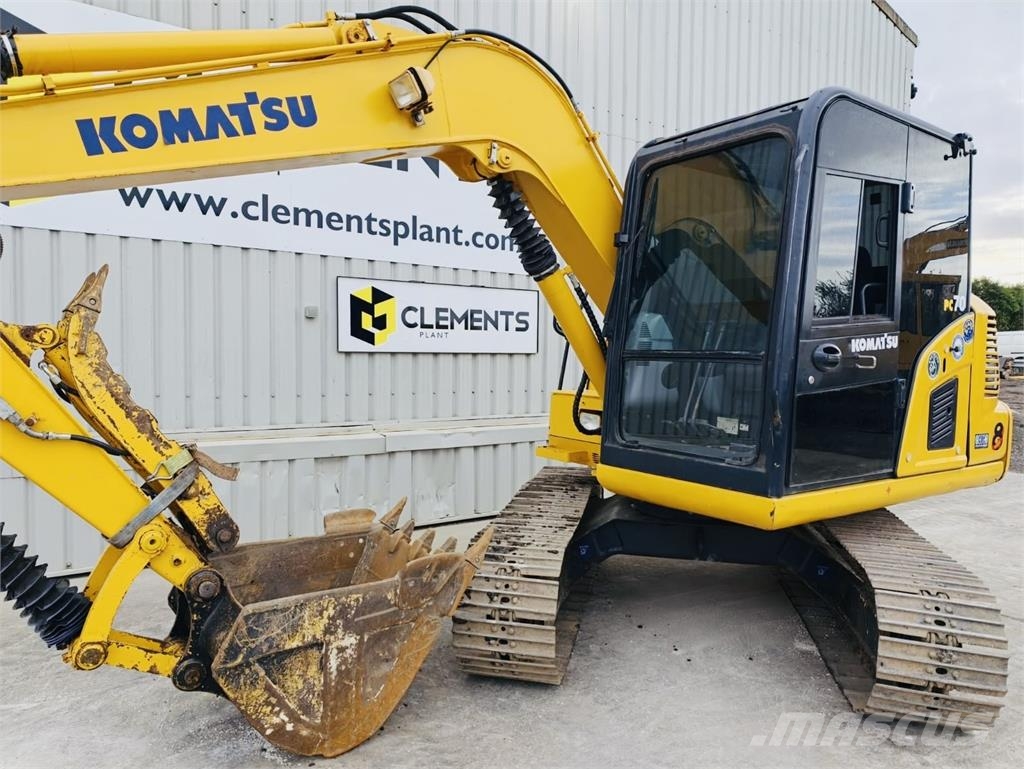 Komatsu PC70-8 Midi-gravemaskiner 7t - 12t
