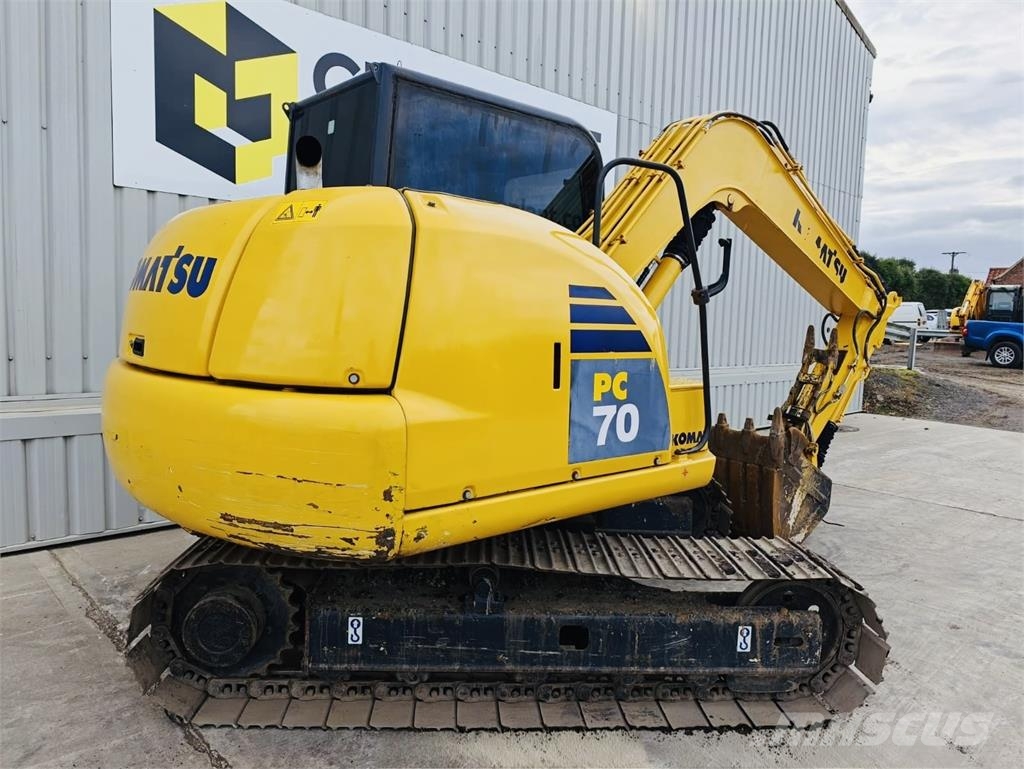 Komatsu PC70-8 Midi-gravemaskiner 7t - 12t