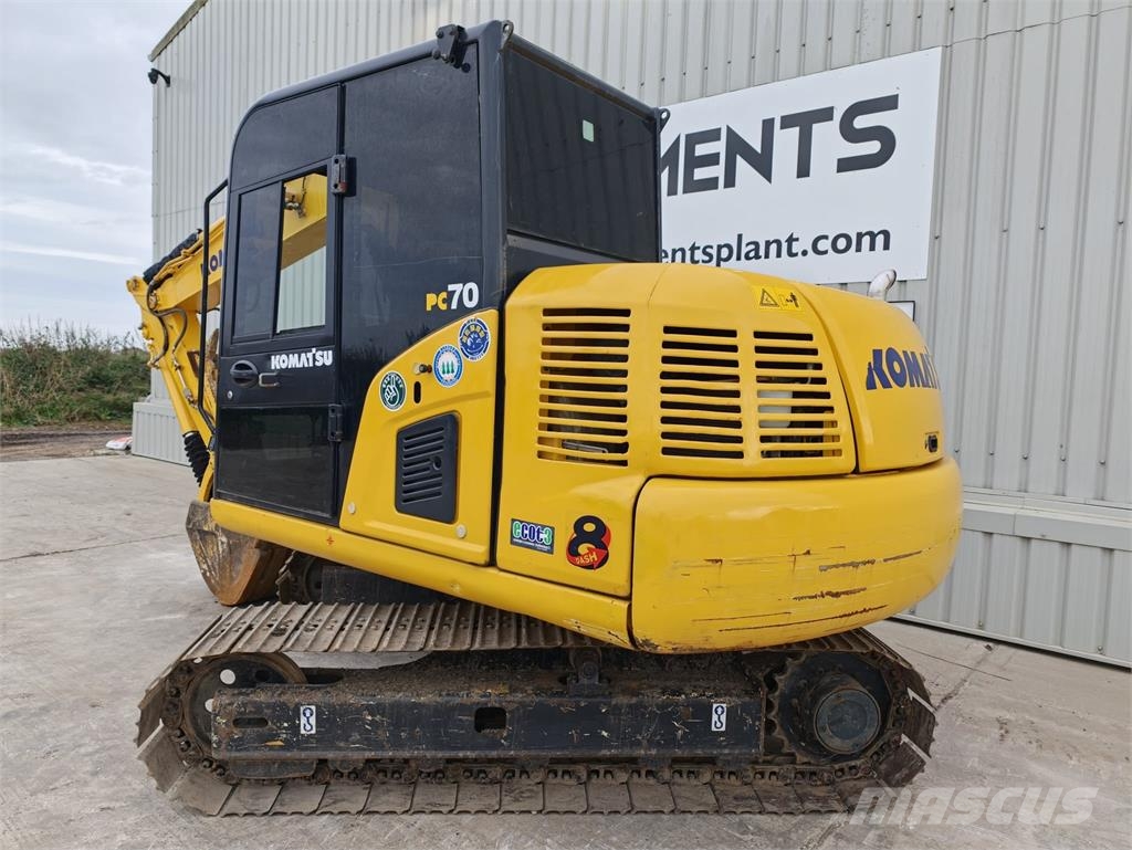 Komatsu PC70-8 Midi-gravemaskiner 7t - 12t