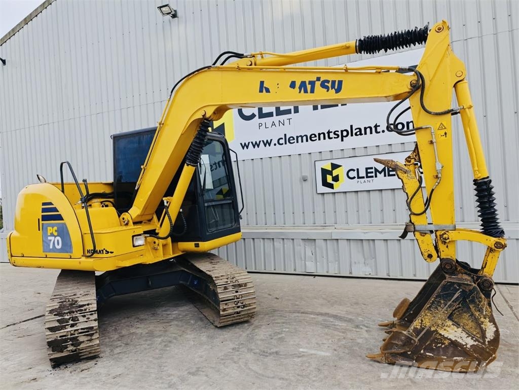 Komatsu PC70-8 Midi-gravemaskiner 7t - 12t