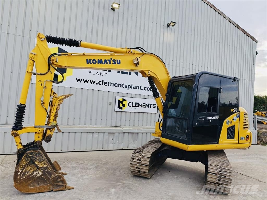 Komatsu PC70-8 Midi-gravemaskiner 7t - 12t
