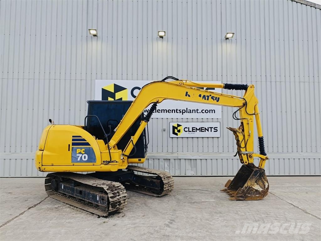 Komatsu PC70-8 Midi-gravemaskiner 7t - 12t