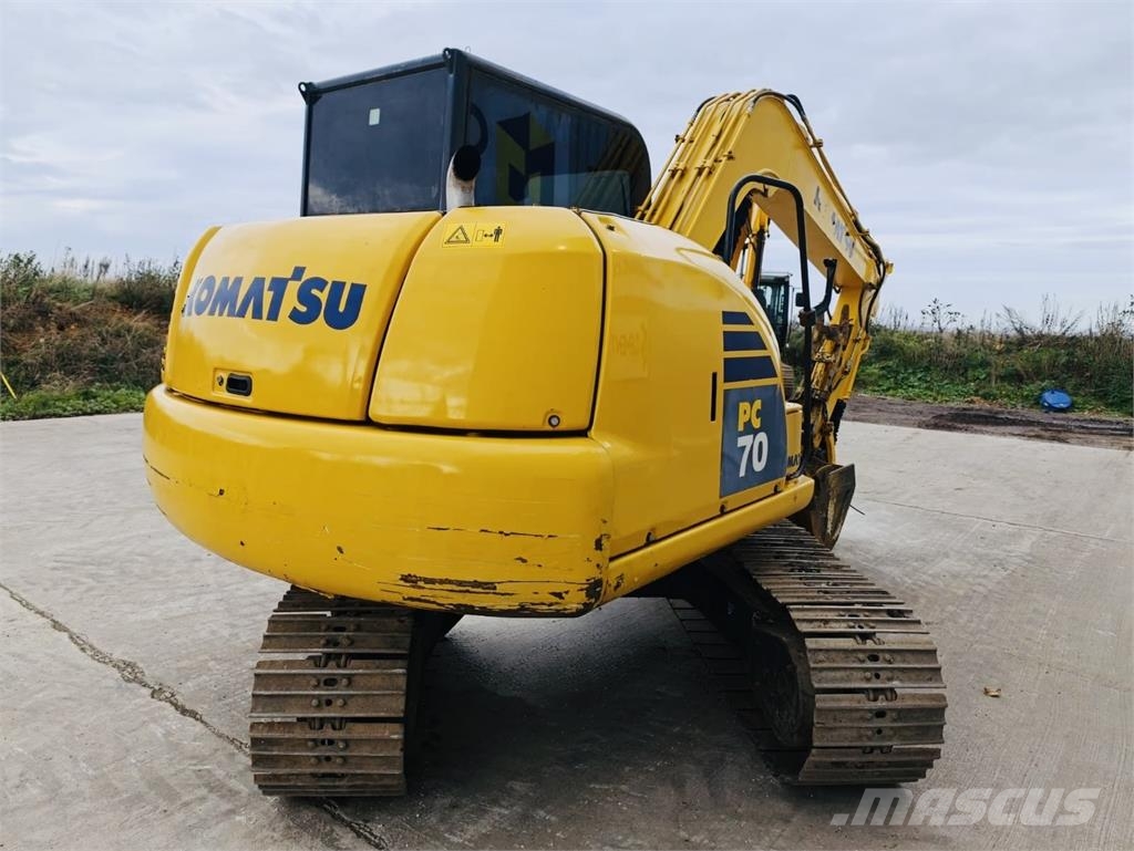 Komatsu PC70-8 Midi-gravemaskiner 7t - 12t