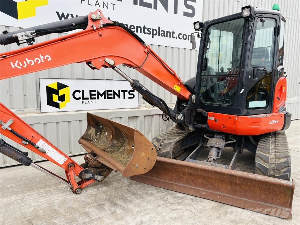 Kubota U55-4 Midi ekskavatörler 7 - 12 t