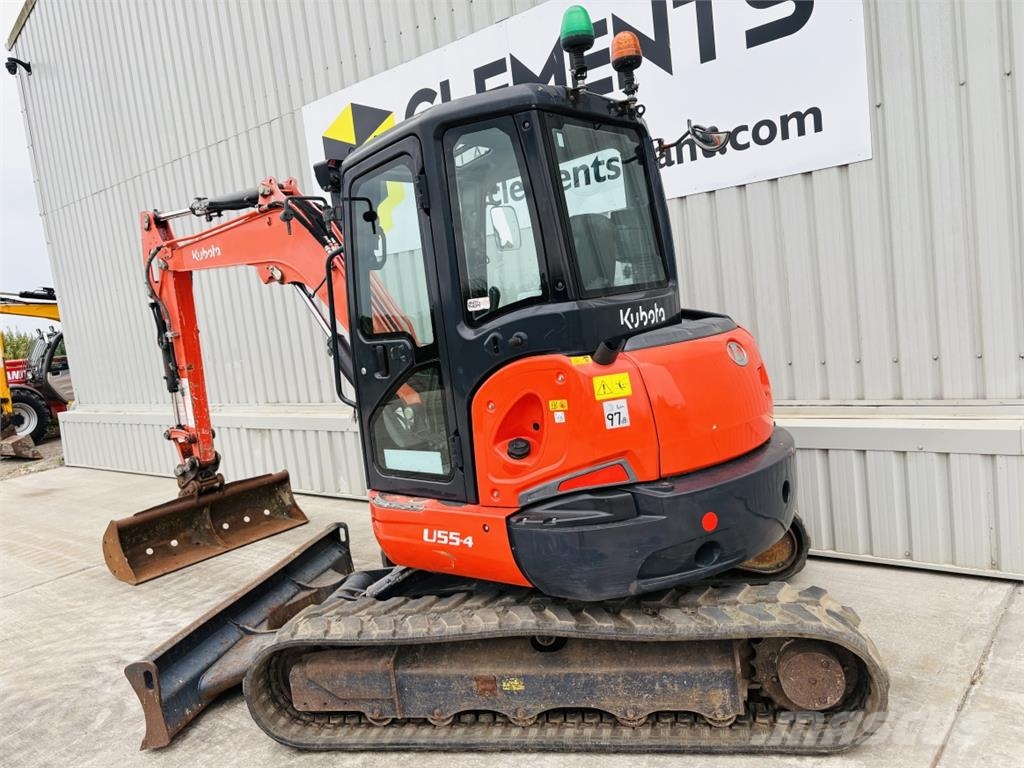 Kubota U55-4 Midi ekskavatörler 7 - 12 t