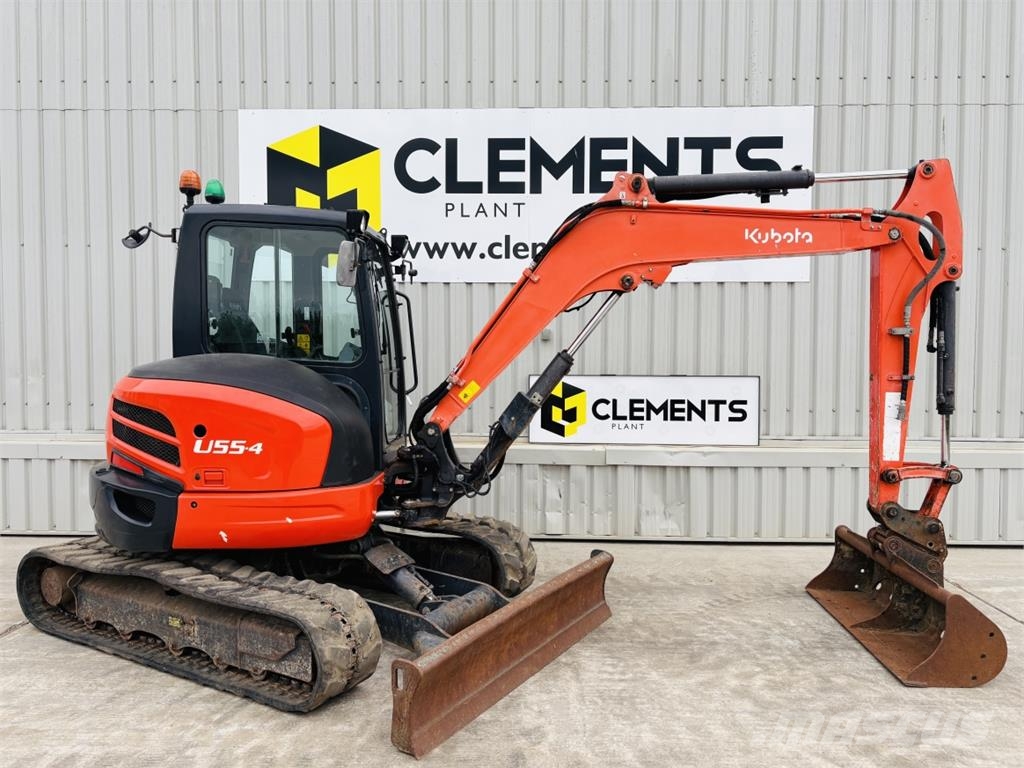 Kubota U55-4 Midi ekskavatörler 7 - 12 t