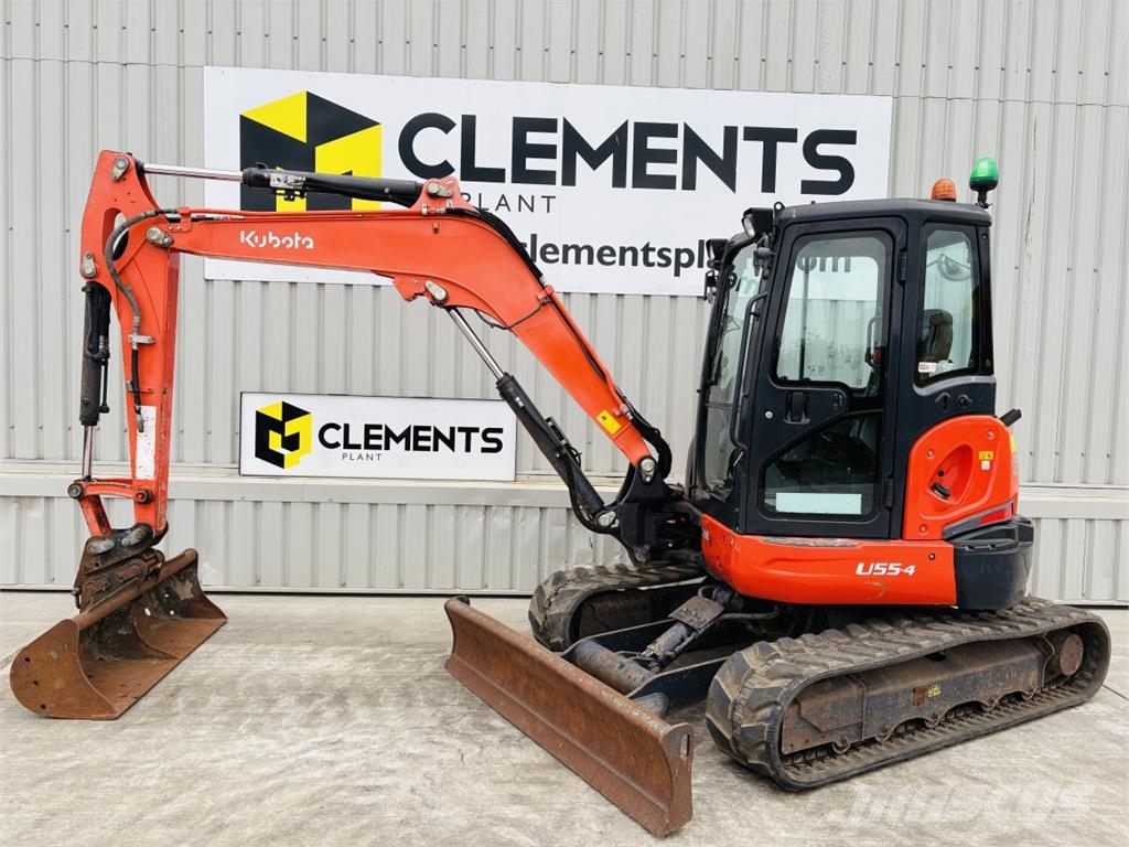 Kubota U55-4 Midi ekskavatörler 7 - 12 t