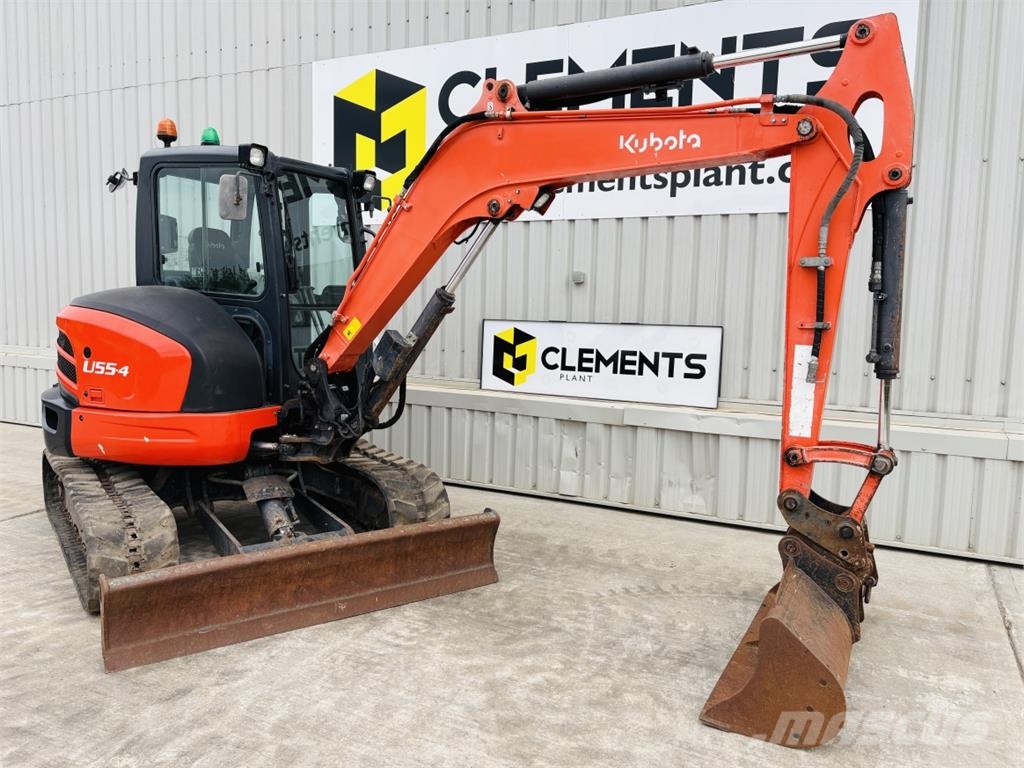 Kubota U55-4 Midi ekskavatörler 7 - 12 t