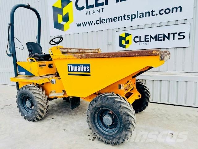 Thwaites 3 Ton Dumper Vehículos compactos de volteo
