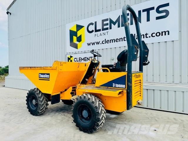 Thwaites 3 Ton Dumper Vehículos compactos de volteo
