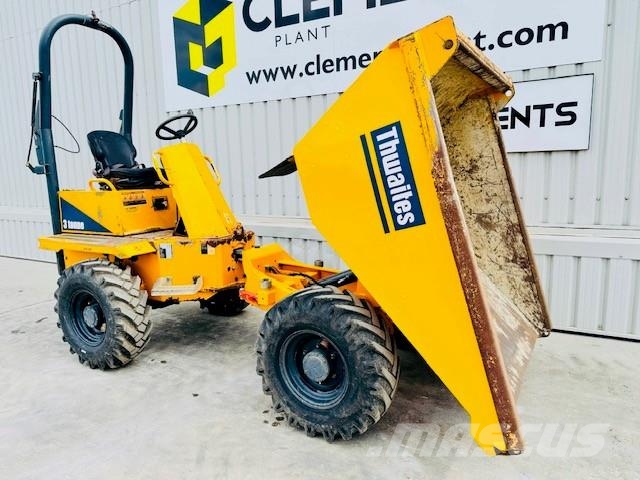 Thwaites 3 Ton Dumper Vehículos compactos de volteo