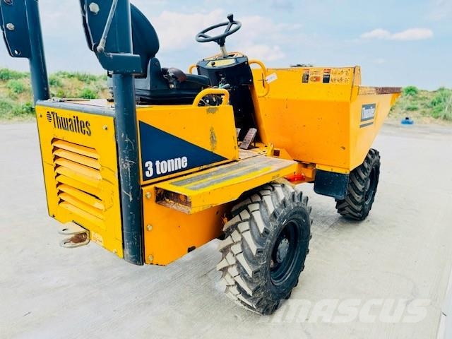 Thwaites 3 Ton Dumper Vehículos compactos de volteo