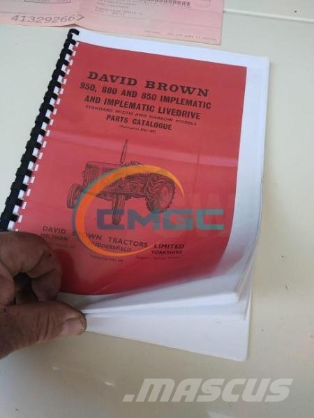 David Brown 850 Traktori