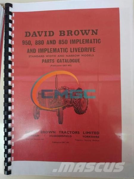 David Brown 850 Traktori