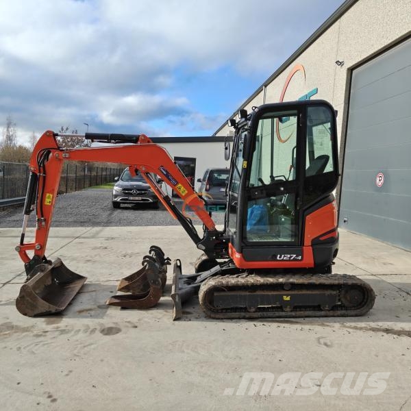 Kubota U27-4 Excavadoras de ruedas