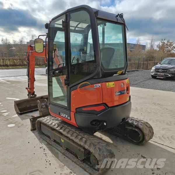 Kubota U27-4 Excavadoras de ruedas