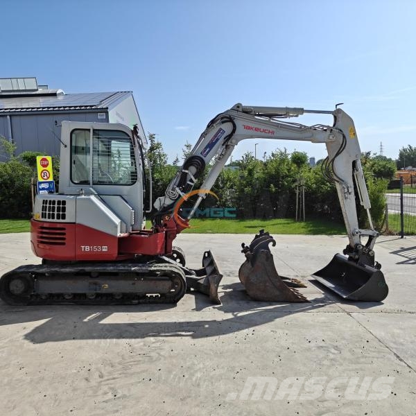 Takeuchi TB 153 FR Εκσκαφείς με τροχούς - λάστιχα