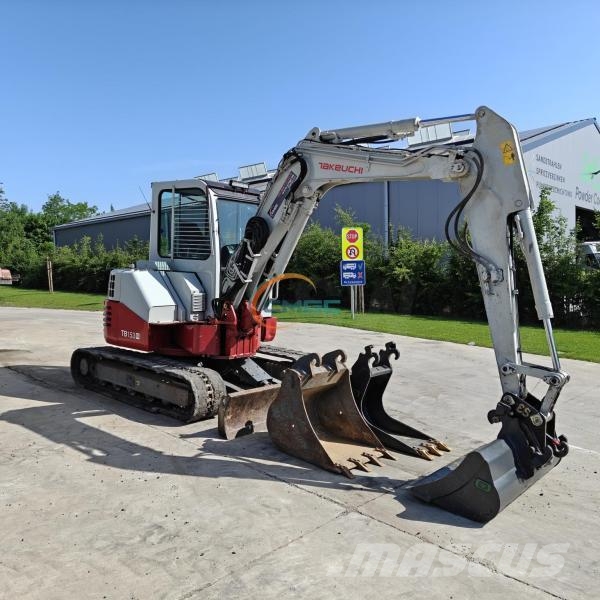 Takeuchi TB 153 FR Εκσκαφείς με τροχούς - λάστιχα