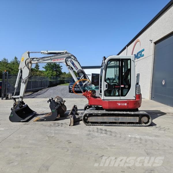 Takeuchi TB 153 FR Εκσκαφείς με τροχούς - λάστιχα