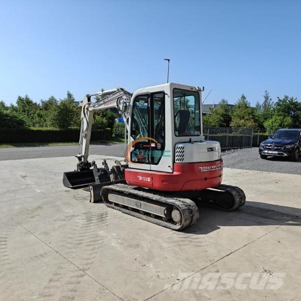 Takeuchi TB 153 FR Εκσκαφείς με τροχούς - λάστιχα